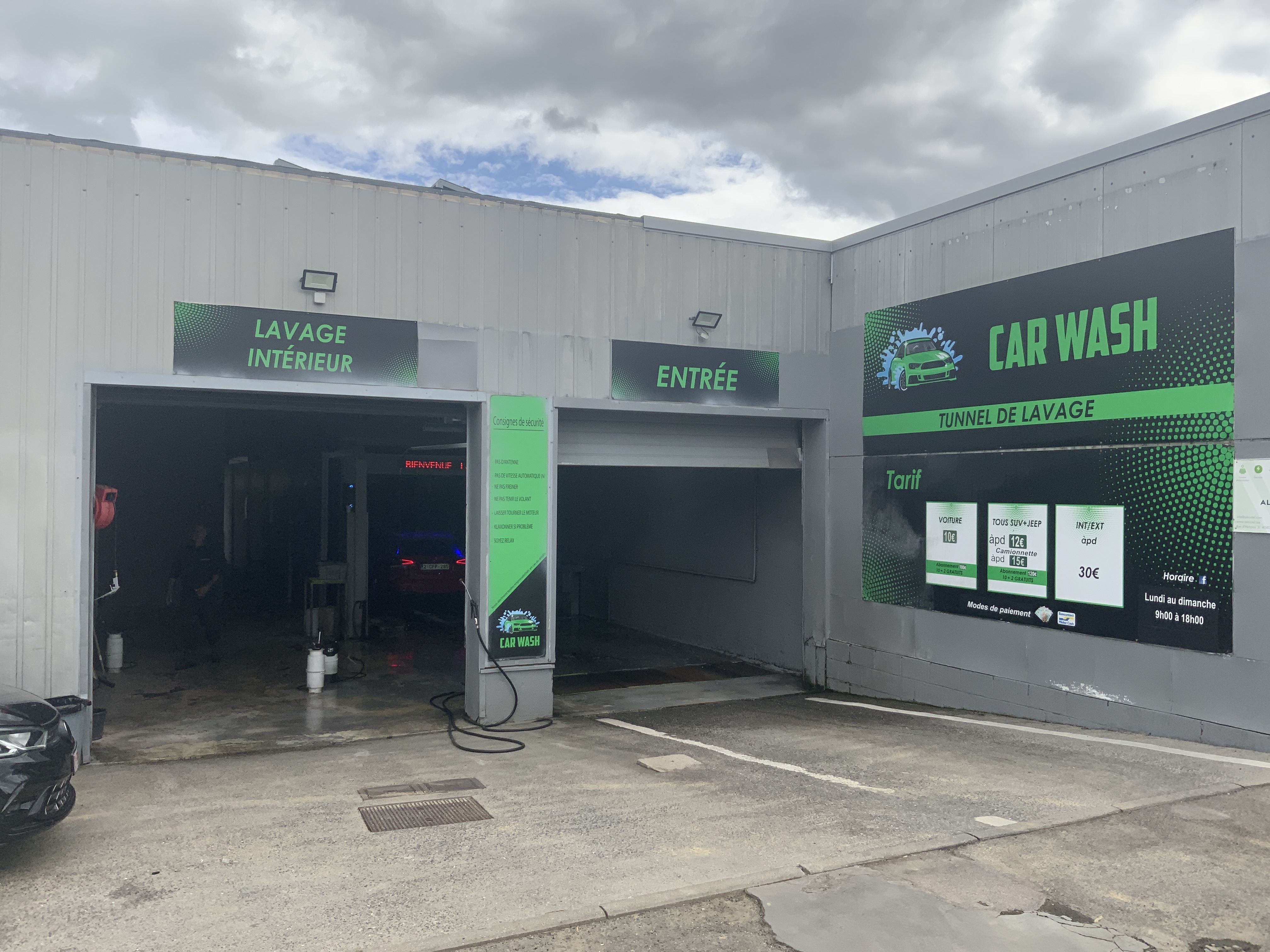 Photo 1 de la station Green Wash Oupeye
