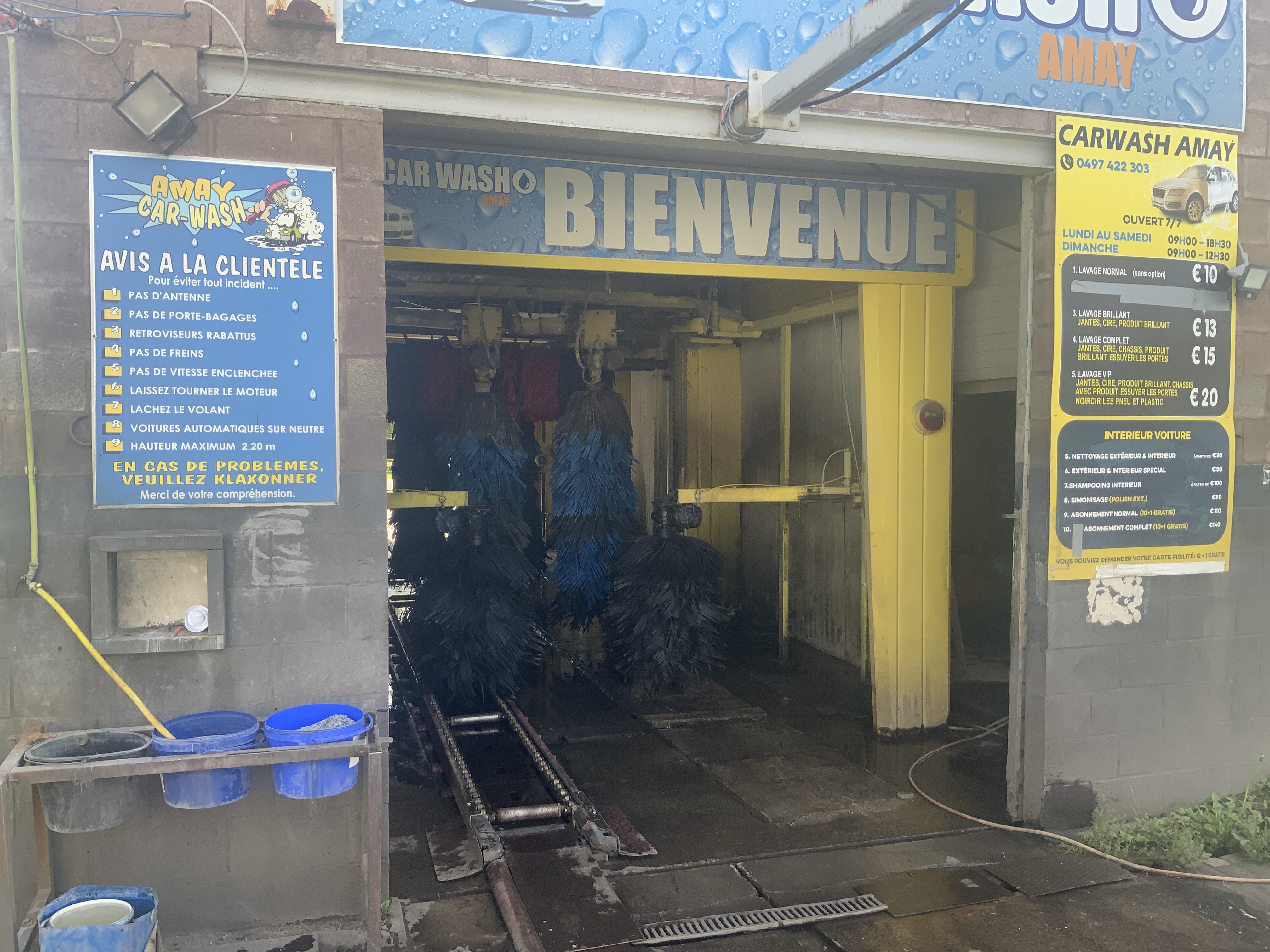Photo 2 de la station Carwash Amay